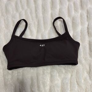Women's Chocolate Sports Bra